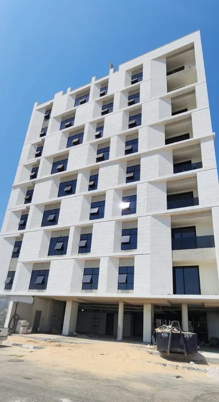 The building after the façade works