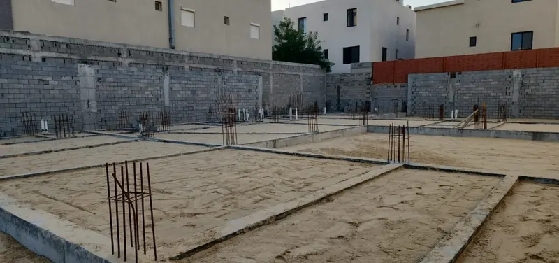 الأساسات في بداية التنفيذ