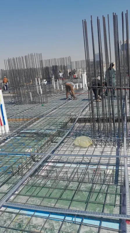 تسليح الأعمدة والبلاطة